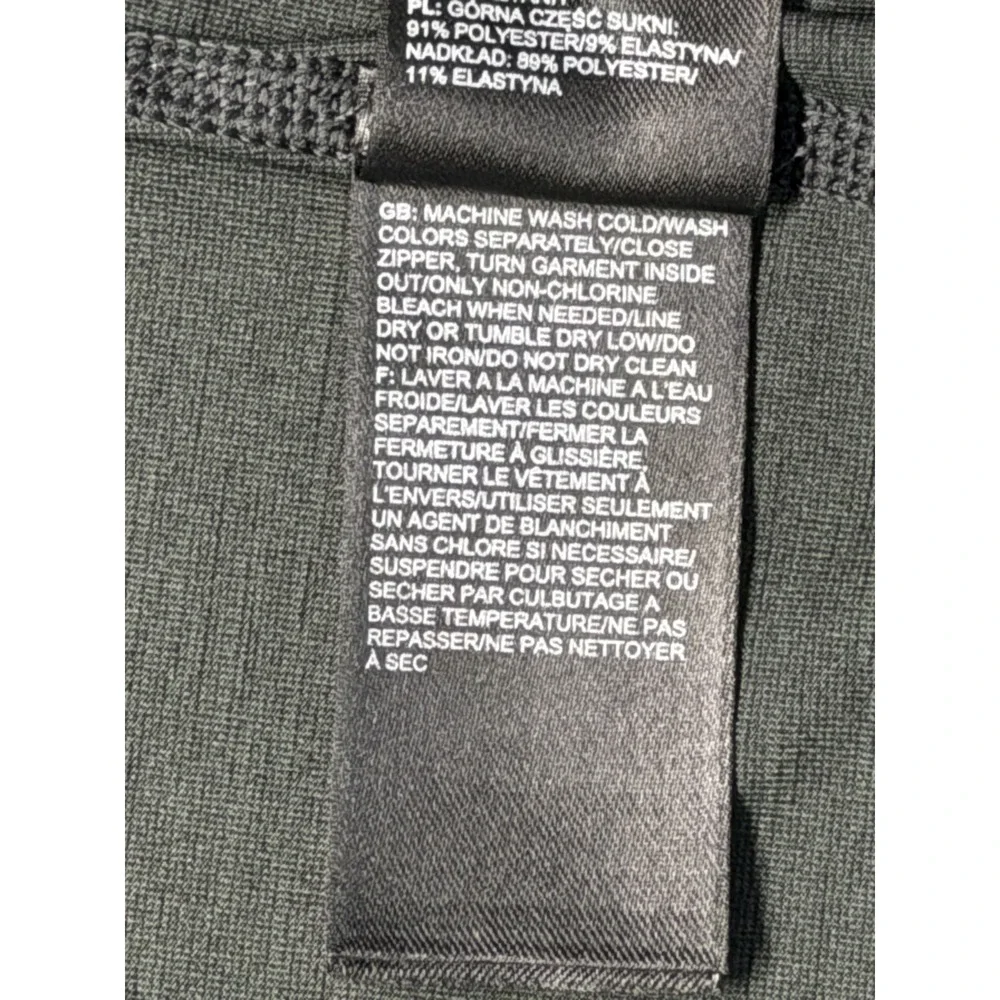 The North Face Men's XL Black ¼ Zip Pullover Shirt Gray Performance FlashDry
